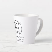 Simple Business logo Latte Mok (Rechterhoek)