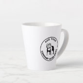 Simple Business Logo Modern Promotional Latte Mok (Rechterhoek)