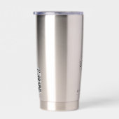 Simple Business Logo QR Code Promo Swag Geïsoleerde Drinkbeker (Rechts)