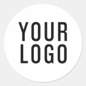 Simple Business Logo Sticker (Voorkant)