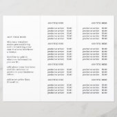 Simple Business Logo Trifold Brochure (Achterkant)