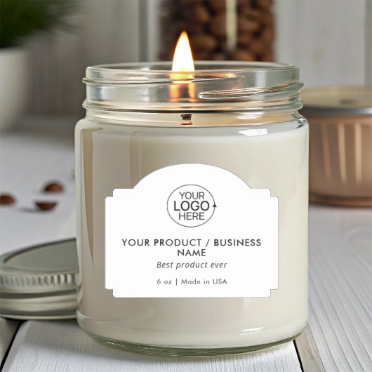 Simple Business Logo Typography Productlabel Sticker