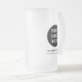 Simple Business Logo Website Custom Promotional Matglas Bierpul (Voorkant rechts)