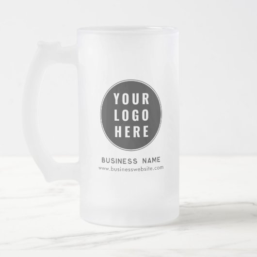 Simple Business Logo Website Custom Promotional Matglas Bierpul (Links)