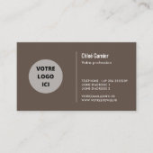 Simple Carte de visite Visitekaartje (Voorkant)