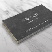 Simple Chalkboard Screenwriter Visitekaartje