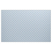 Simple Chambray Blue Gingham Check Quilting Stof (Yard (91,4 cm))