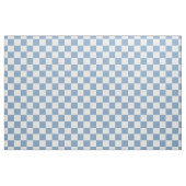 Simple Chambray Blue Gingham Check Quilting Stof (Fat Quarter)