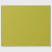Simple Chartreuse Green Solid Plain Color Cadeaupapier (Vlak)
