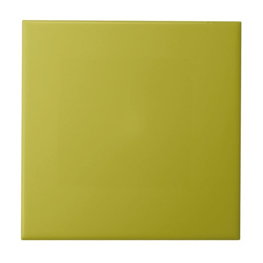 Simple Chartreuse Green Solid Plain Color Tegeltje (Voorkant)