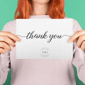 SImple Chic Client appreciation business logo Kaart