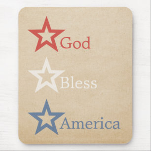 Simple Chic Stars Mousepad Muismat