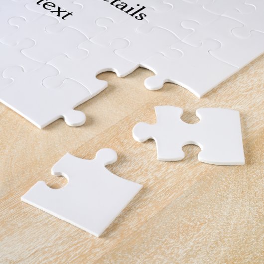 Simple christmas party website barcode QR add name Legpuzzel (Zijkant)