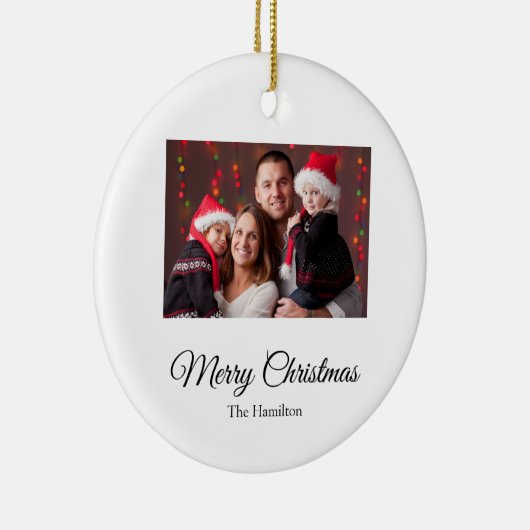 Simple Christmas Photo Ornament (Rechts)