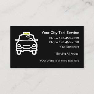 Simple City Taxi Service Visitekaartje