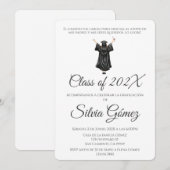 Simple Class of 2026 graduation Kaart (Voorkant / Achterkant)