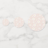Simple Classy White Daisy Floral Confetti (Voorkanten)