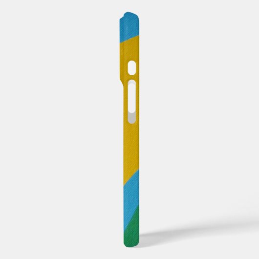 Simple Colored Shapes With Yellow Phone Case (Achterkant / Links)