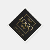 Simple Company Logo Custom Business Party Supplies Servet (Hoek)