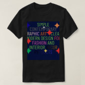 Simple Contemporary Graphic T-shirt (Design voorkant)
