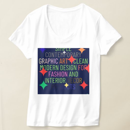 Simple Contemporary Graphic T-shirt (Laagn)
