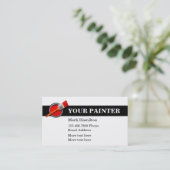 Simple Cool House Painter-Visitekaartjes Visitekaartje (Staand voorkant)