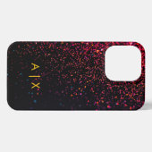 Simple Couple Name monogrammed iPhone Hoesje (Achterkant horizontaal)