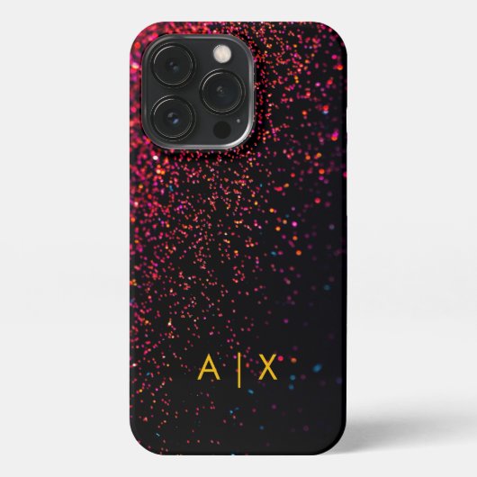 Simple Couple Name monogrammed iPhone Hoesje (Achterkant)