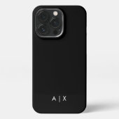 Simple Couple Name monogrammed iPhone Hoesje (Achterkant)