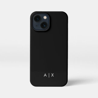 Simple Couple Name monogrammed iPhone 13 Mini Hoesje