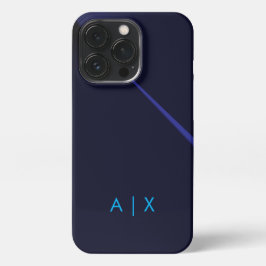 Simple Couple Name monogrammed iPhone 13 Pro Hoesje