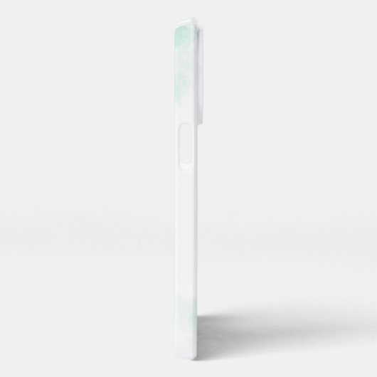 Simple Couple Name monogrammed iPhone Hoesje (Rechterkant)