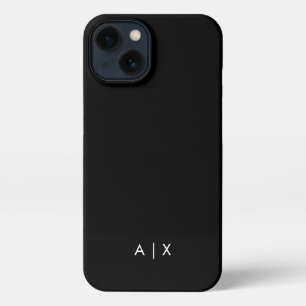 Simple Couple Name monogrammed iPhone 13 Hoesje