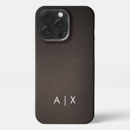 Simple Couple Name monogrammed iPhone 13 Pro Hoesje