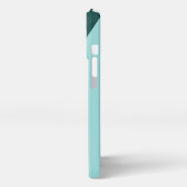 Simple Couple Name monogrammed iPhone Hoesje (Linkerkant)