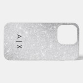 Simple Couple Name monogrammed iPhone Hoesje (Achterkant horizontaal)