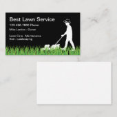 Simple Cowboy Theme Lawn Mowing Visitekaartje (Voorkant / Achterkant)