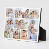 Simple Custom Family Photo Collage Fotoplaat (Zijkant)