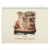 Simple Custom Modern Design Photo Kalender (Hoes)
