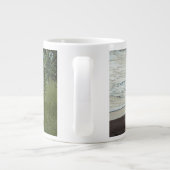 Simple Custom Two Photo Grote Koffiekop (Achterkant)