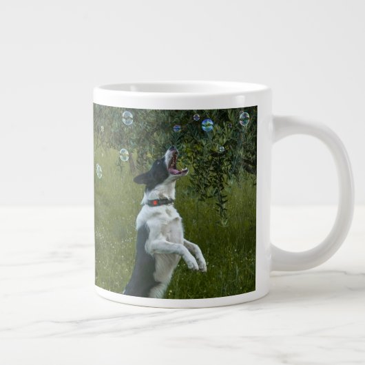 Simple Custom Two Photo Grote Koffiekop (Rechts)