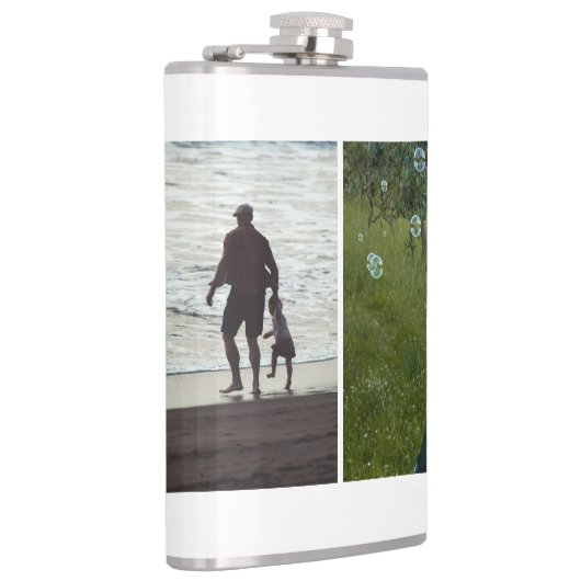 Simple Custom Two Photo Heupfles (Rechts)