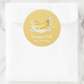 Simple Cute Banana Milk Label (Tas)