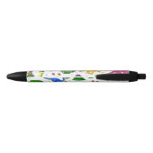 Simple Cute Kinder Colorful Dinosaur Zwarte Inkt Pen (Achterkant)
