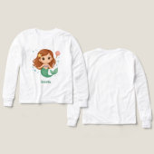Simple cute little mermaid (Voorkant /achterkant)