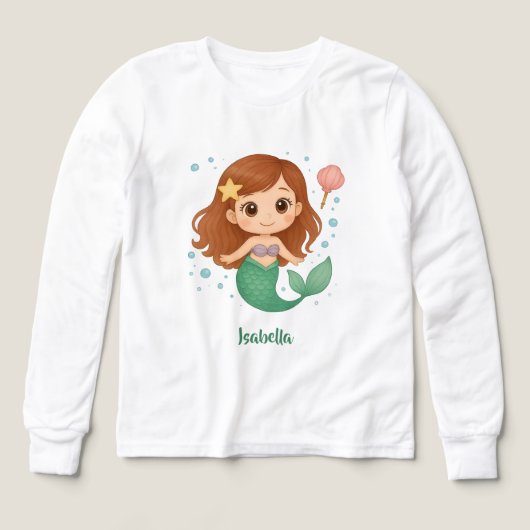 Simple cute little mermaid (Voorkant)