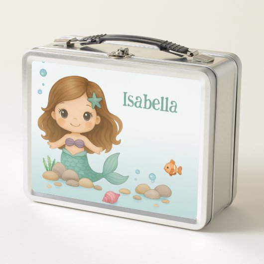 Simple cute little mermaid  (Voorkant)