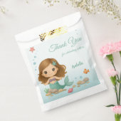 Simple cute little mermaid bedankzakje (Gezegeld)