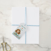 Simple cute little mermaid cadeaulabel (Met Touw)
