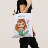 Simple cute little mermaid tote bag (Dichtbij)